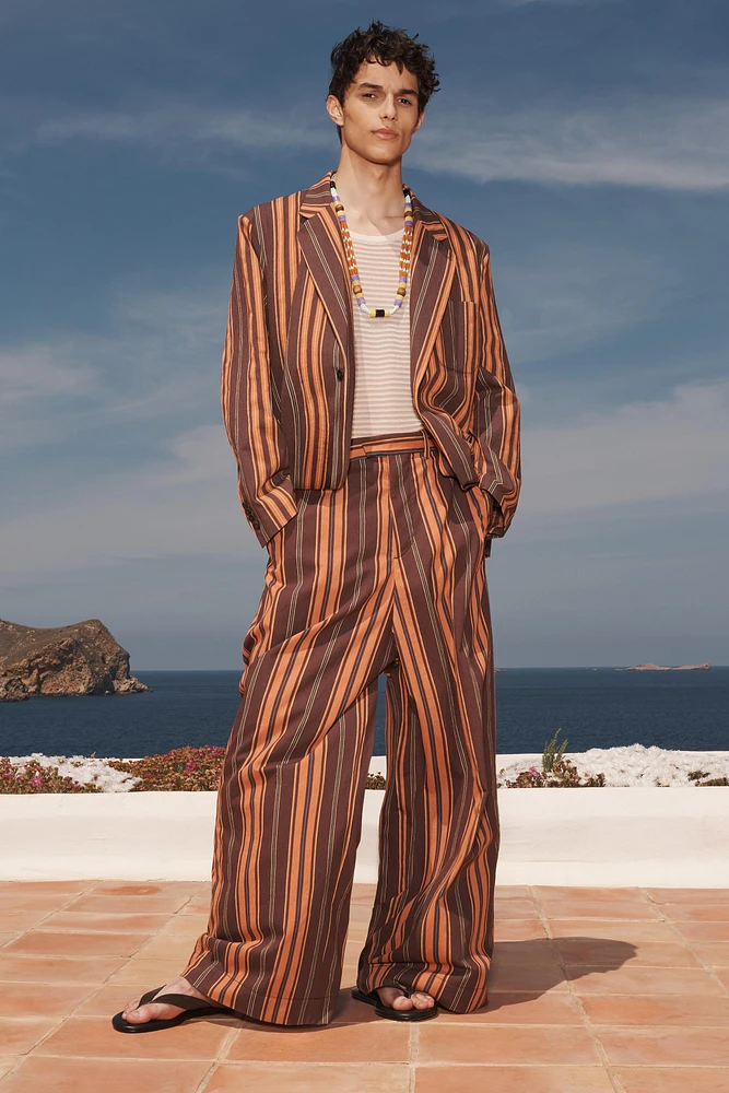 LIMITED EDITION STRIPED SUIT BLAZER