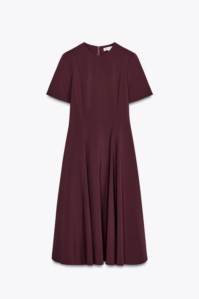 ROBE MI-LONGUE À GODETS ZW COLLECTION
