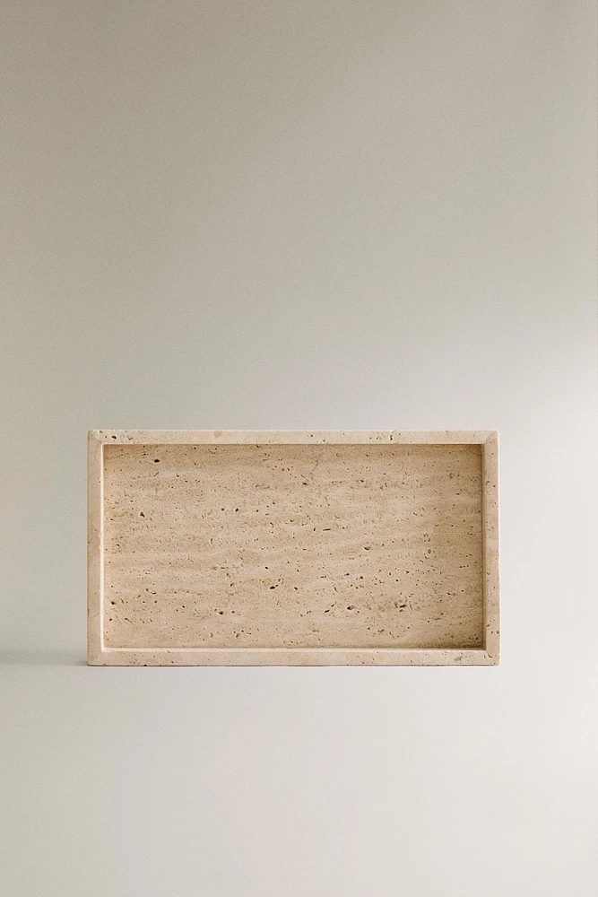 PLATEAU SALLE DE BAIN MARBRE BEIGE