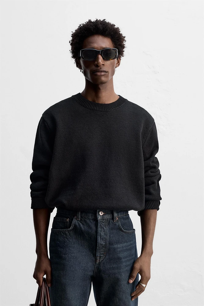 COTTON SWEATER
