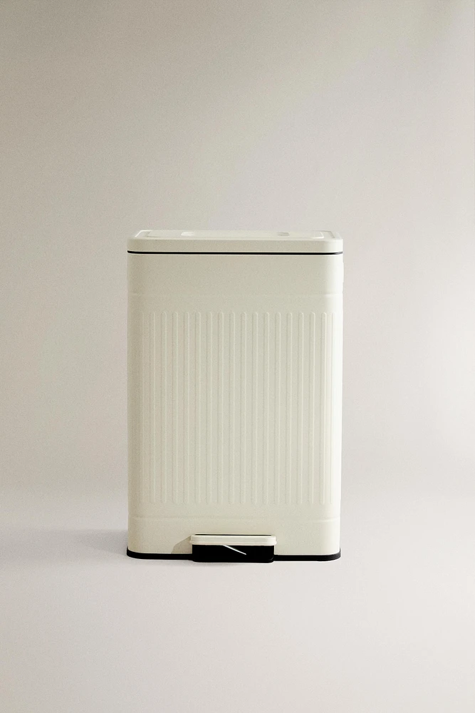 POUBELLE DE CUISINE DOUBLE COMPARTIMENT