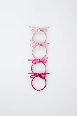 PACK QUATRE ÉLASTIQUES LACETS
