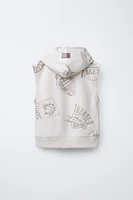 NBA TEAMS INTERLOCK VEST SWEATSHIRT