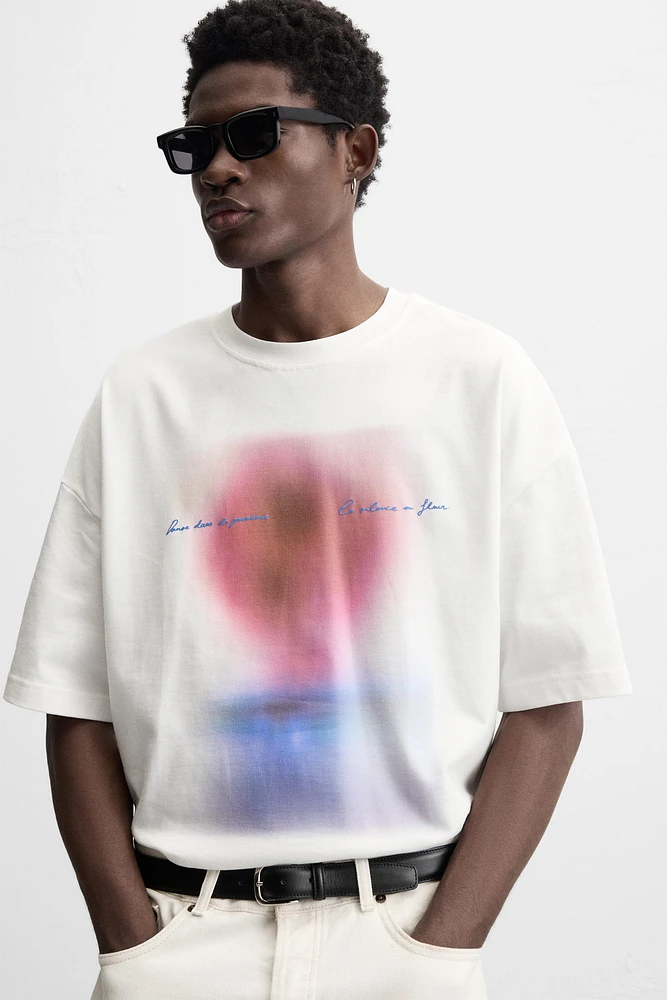 COMBINATION PRINT T-SHIRT