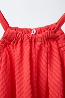 TEXTURED DRESS