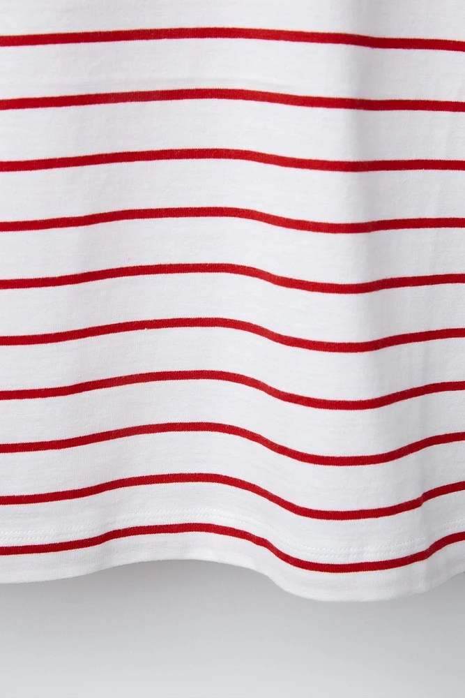 STRIPED BASIC T-SHIRT