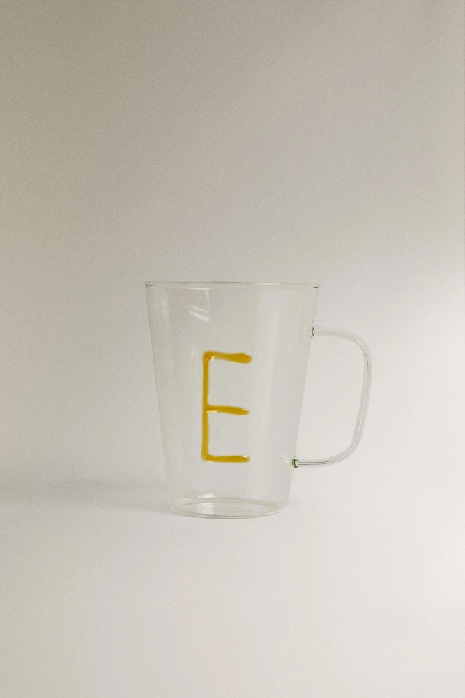 MUG BOROSILICATE INITIALE E