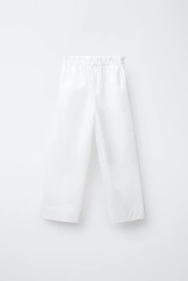 PANTALON EN POPELINE