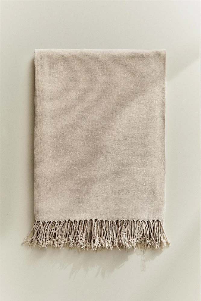 PLAID CHENILLE