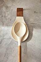 REPOSE-CUILLÈRE BOIS SILICONE