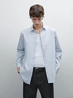 Chemise regular fit serge 100 % coton