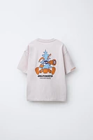 T-SHIRT À IMPRIMÉ LAPIN