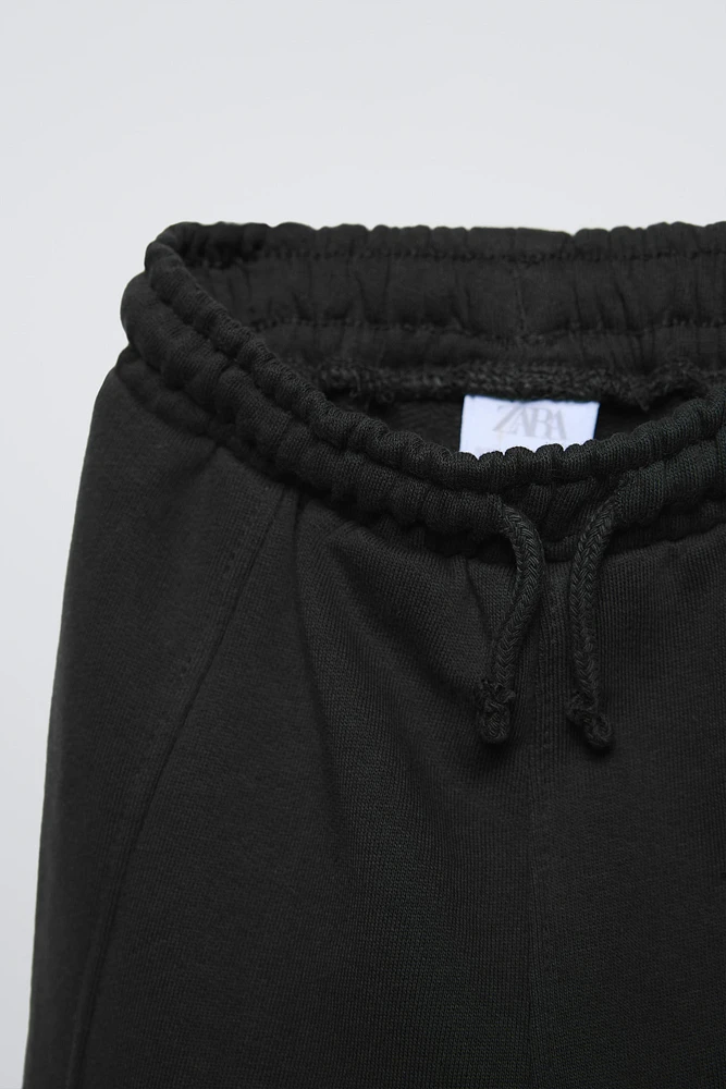 PANTALON EN MOLLETON STYLE JOGGING