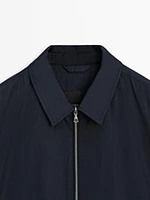 Lightweight zip-up jacket