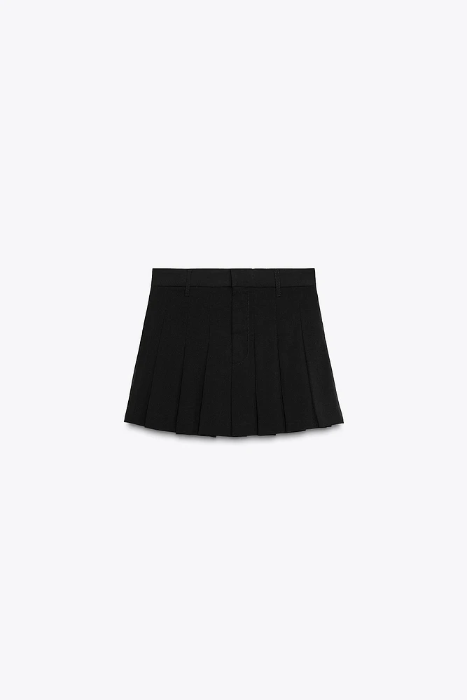 PLEATED SKORT