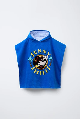 MICKEY MOUSE © DISNEY TERRYCLOTH PONCHO