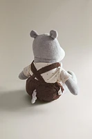 PELUCHE ENFANT HIPPOPOTAME MUSICAL