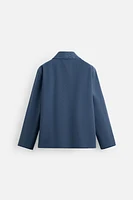 WASHED SMOCK OVERSHIRT
