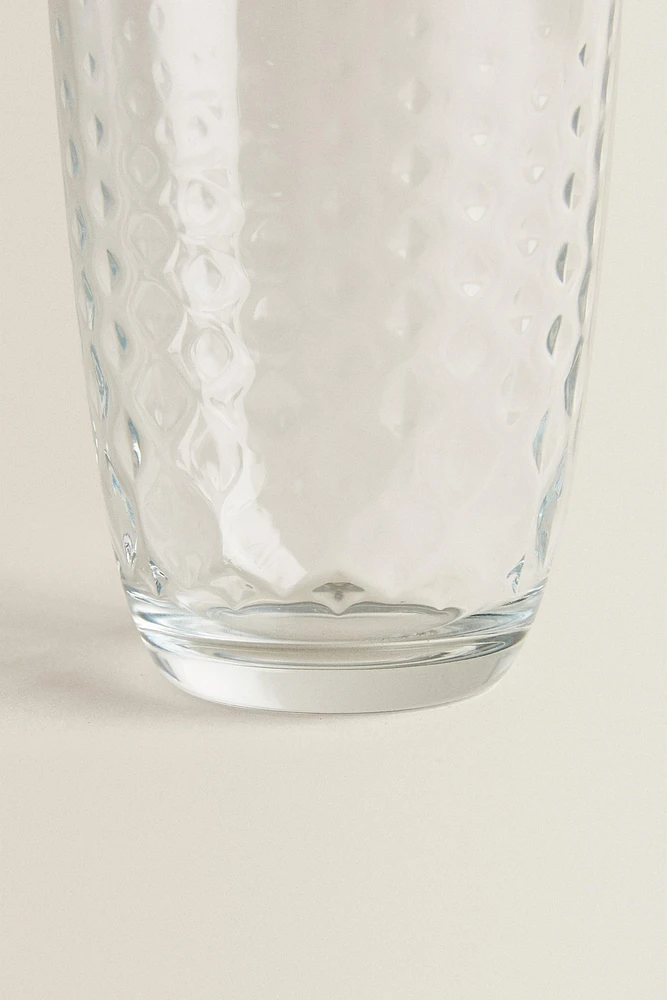 VERRE MOTIF RELIEF