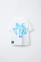 LABEL PRINT T-SHIRT