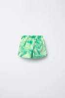 6-14 YEARS/ TIE-DYE SWIM SHORTS