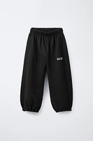 EMBROIDERED JOGGER PANTS