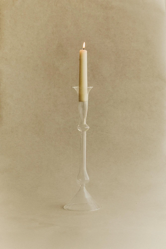 CRYSTAL CANDLESTICK