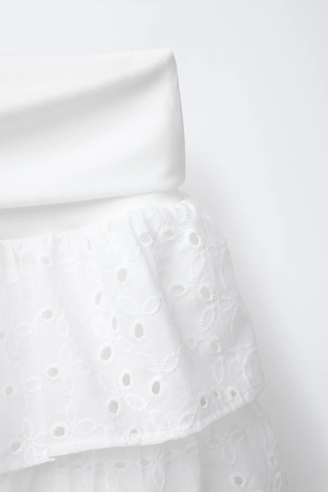 JUPE SCHIFFLY TAILLE REVERS