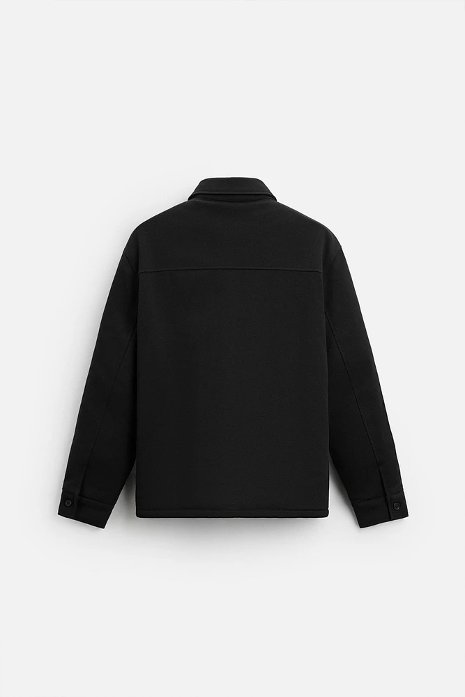 PADDED OVERSHIRT
