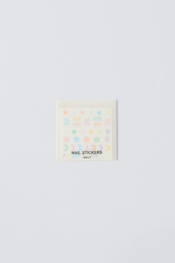 JELLY ZARA NAIL STICKERS