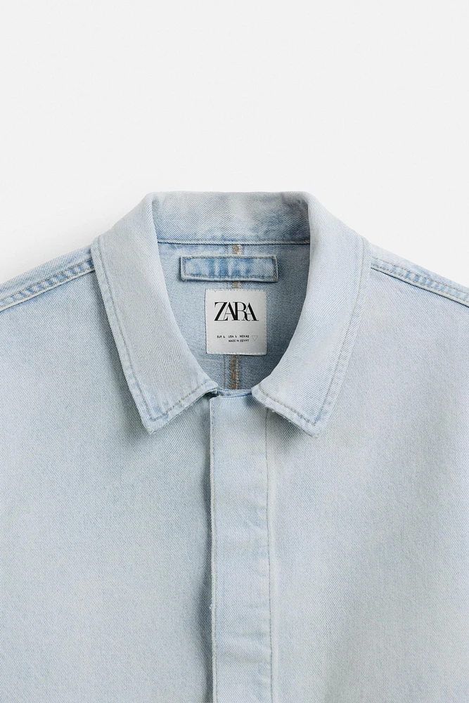VESTE EN DENIM À POCHES
