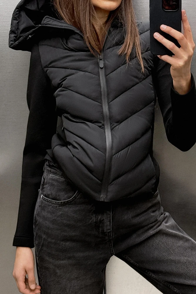 COMBINATION PUFFER JACKET