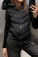 COMBINATION PUFFER JACKET
