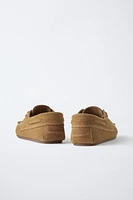 LEATHER LOAFERS