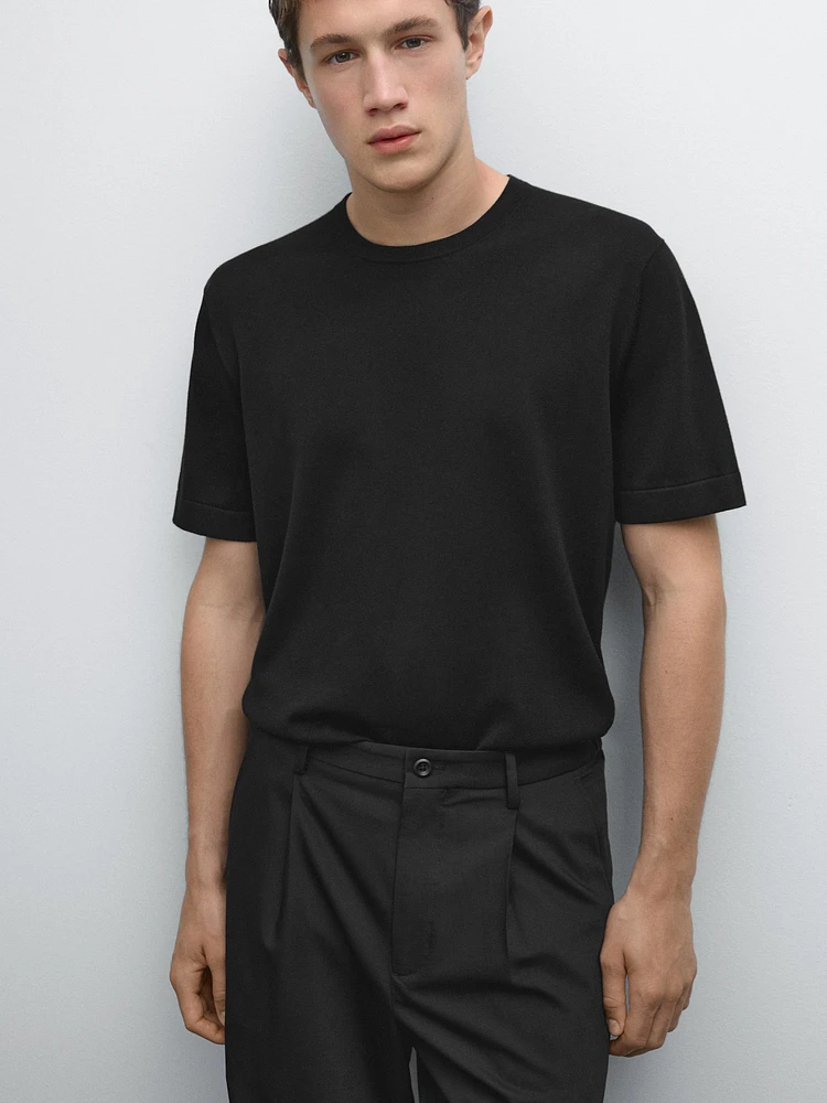 Pantalon relaxed fit à pinces