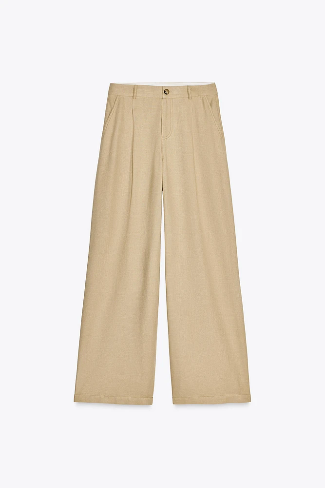 PANTALON LARGE RUSTIQUE