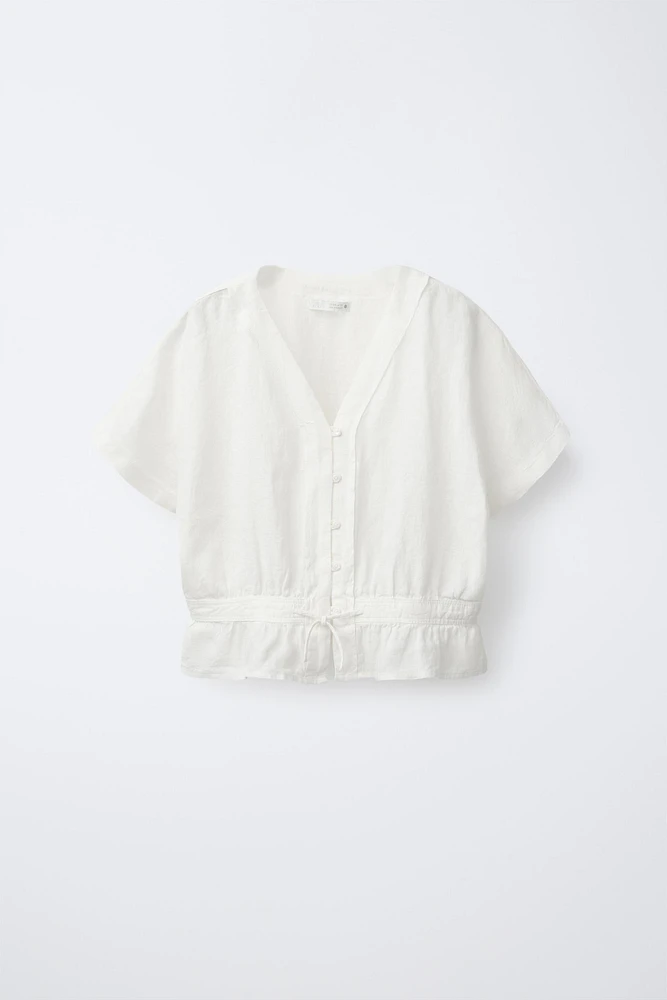BLOUSE 100 % LIN