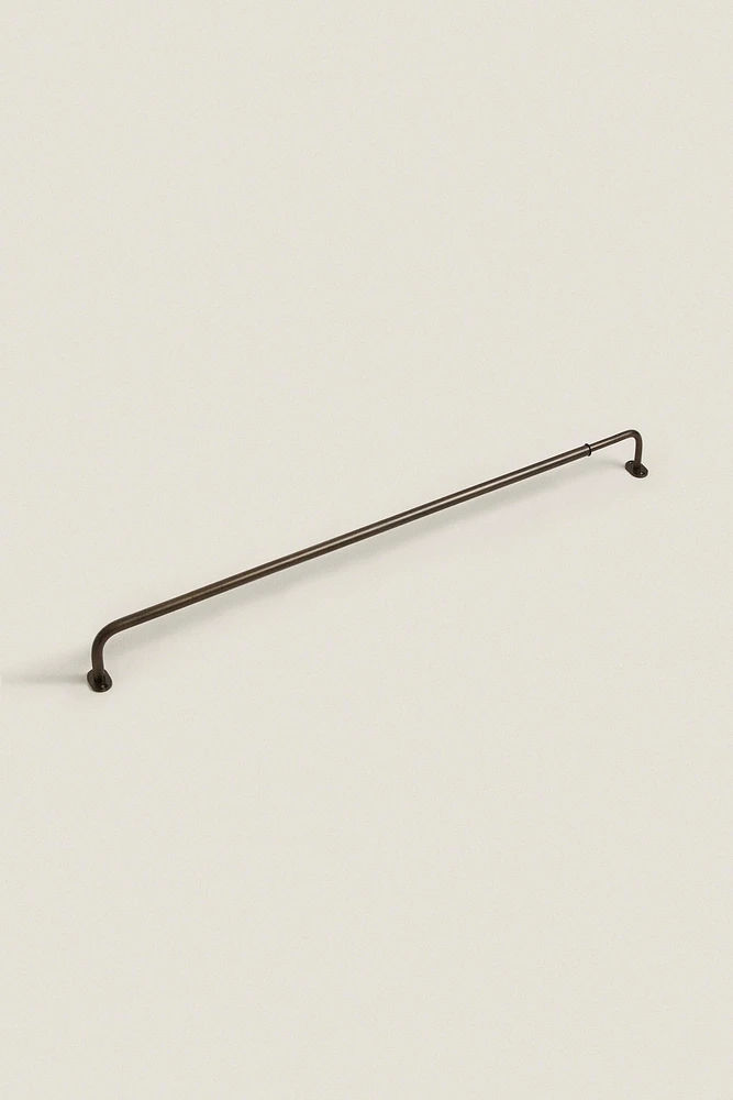EXTENDIBLE METALLIC CURTAIN RAIL