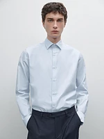 Slim fit 100% cotton Oxford shirt