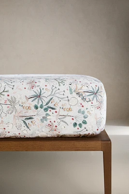 CHILDREN’S SEA PRINT FITTED SHEET