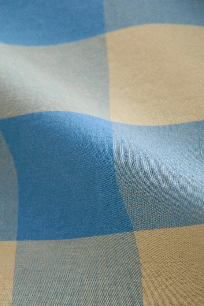 DRAP-HOUSSE ENFANT COTON UNI