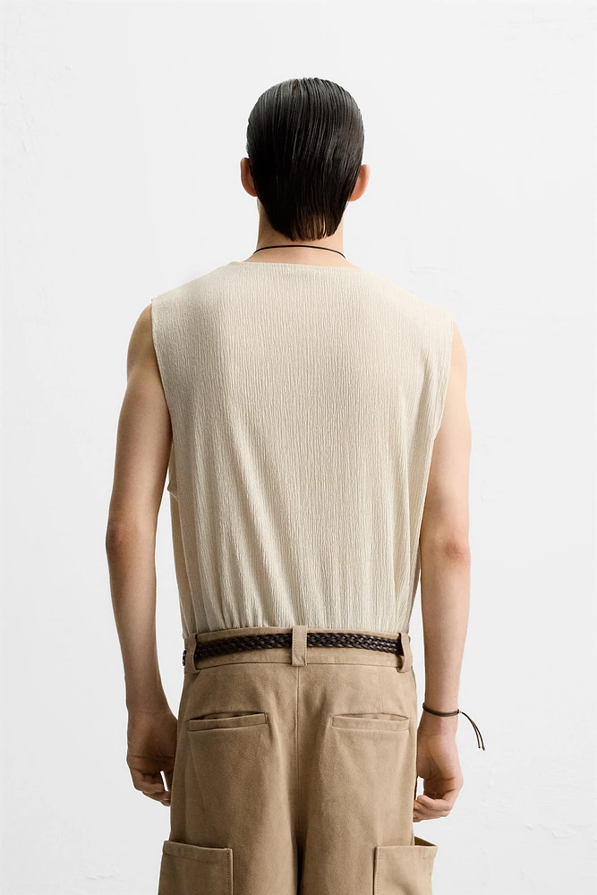 TEXTURED TANK TOP