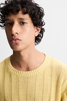 PULL 100 % LIN CÔTEL