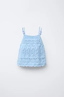 BEADED KNIT TOP