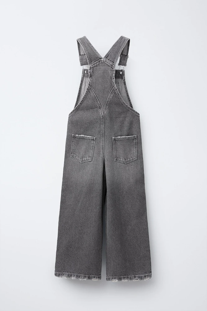 SALOPETTE LONGUE EN JEAN