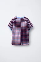 T-SHIRT RAYURES SERVIETTE