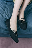 BALLERINES EFFET SATINÉ 50E ANNIVERSAIRE