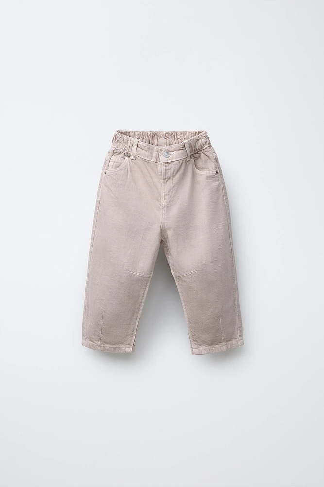 PANTALON BALLON EN SERGÉ