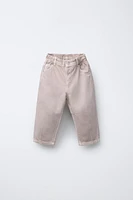 PANTALON BALLON EN SERGÉ