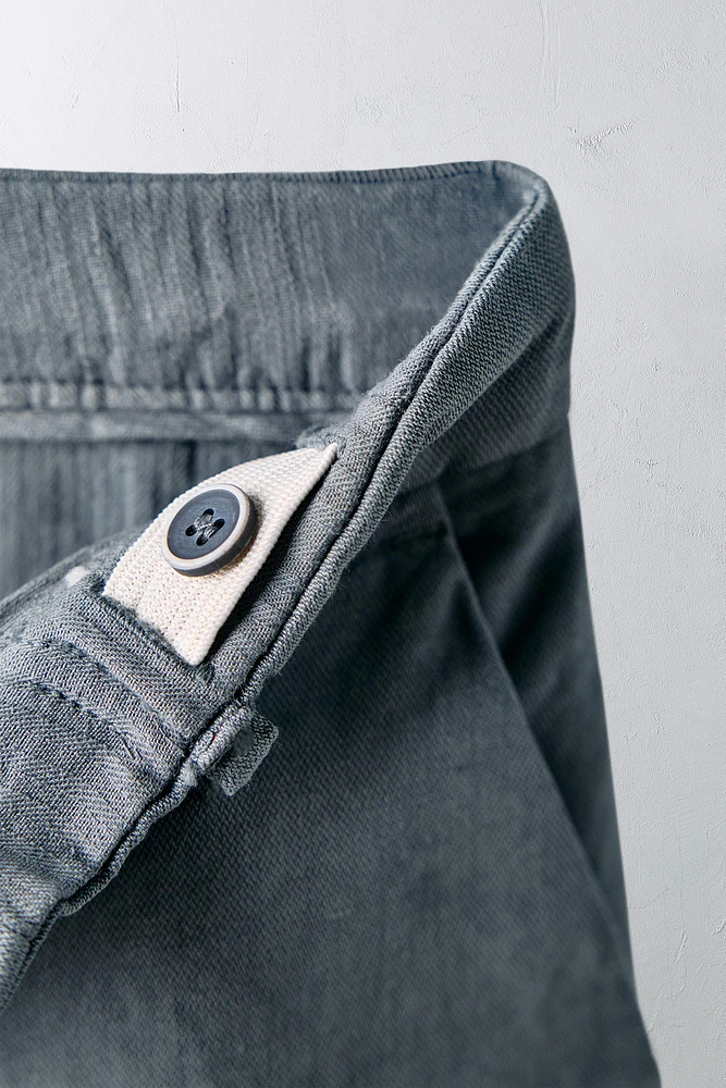 2-5 ANS/ PANTALON COTON LIN LIMITED EDITION